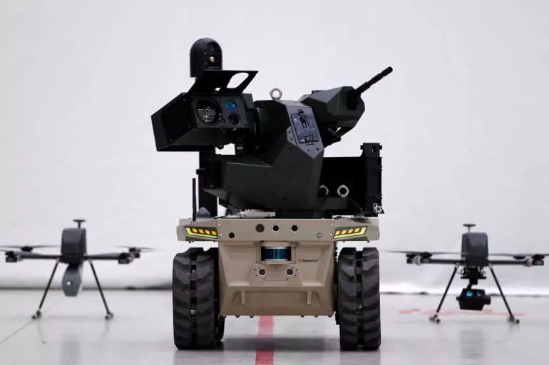 Robot asker 'Barkan'