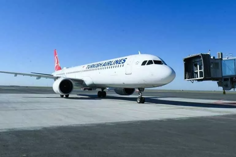 Türkistan'a hava koridoru