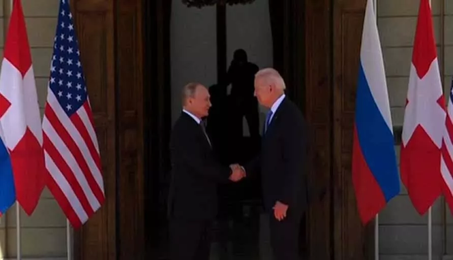 Beklenen zirve başladı: Putin ve Biden Cenevre'de görüşüyor
