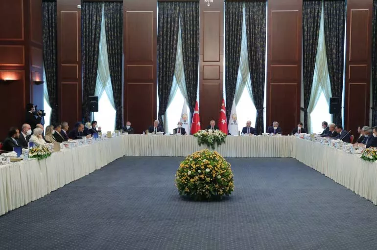 Cumhurbaşkanı Erdoğan AK Parti milletvekilleri toplantısına başkanlık etti