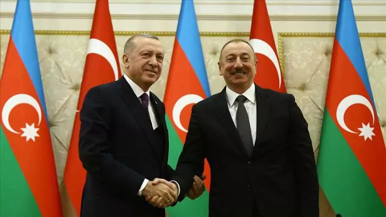 Cumhurbaşkanı Erdoğan Brüksel'deki temaslarının ardından,  Azerbaycan'a gitti.