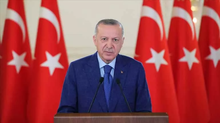 Cumhurbaşkanı Erdoğan, Brüksel Forumu'nun "İstikrara Katkı" oturumunda konuştu