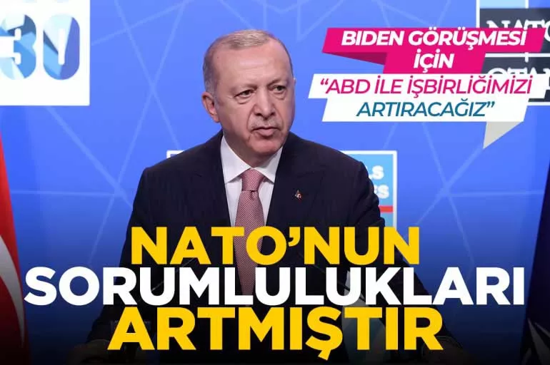 Cumhurbaşkanı Erdoğan, NATO Zirvesi'ni değerlendirdi