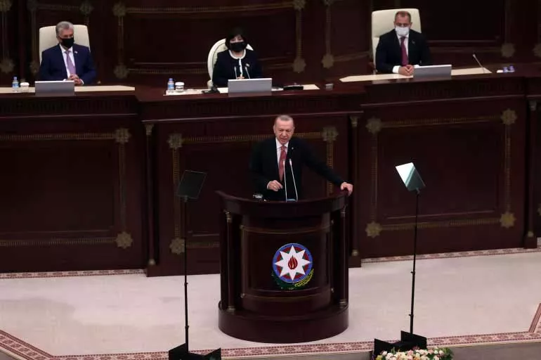 Erdoğan'dan dünyaya mesaj: Tüm imkanlarımızla Azerbaycan'ın yanındayız