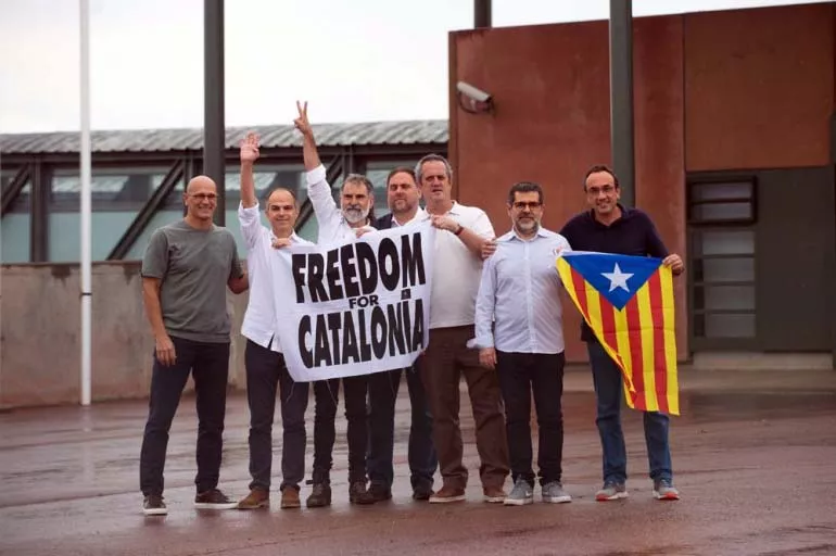 Hapisten salıverilen Katalanlar: Devlet olmakta kararlıyız