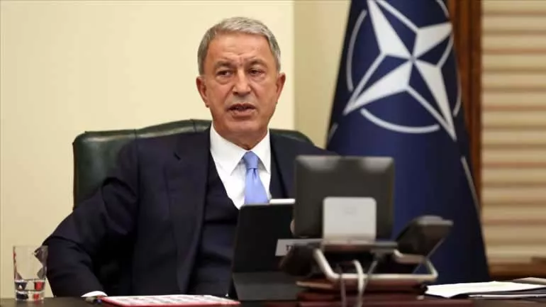 Hulusi Akar'dan NATO'ya tepki: Türkiye yalnız bırakıldı