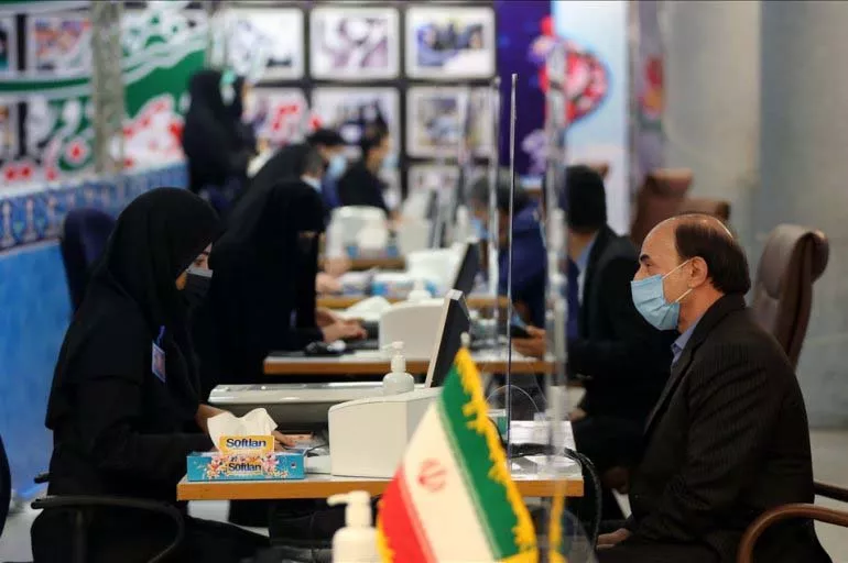 Tahran'daki, seçime katılım oranı şaşırttı