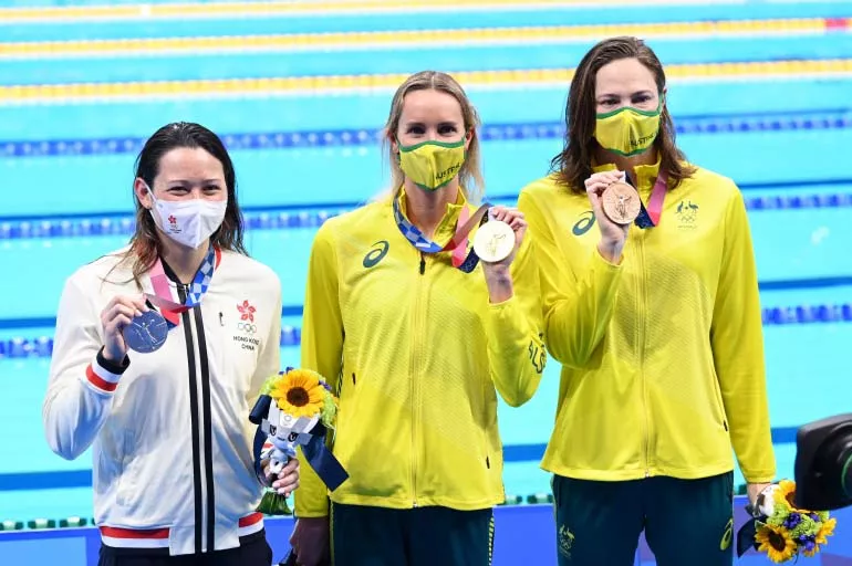 Avustralyalı yüzücü Tokyo'da olimpiyat rekoru kırdı
