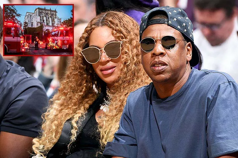 Beyonce ve Jay-Z'nin malikanesi kundaklandı