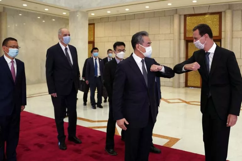 Çin Dışişleri Bakanı Wang Yi, Şam'ı ziyaret etti
