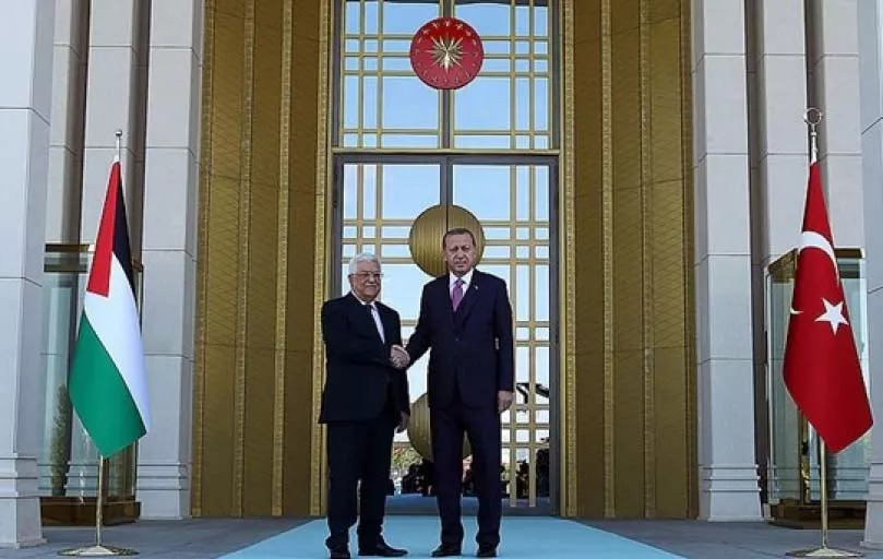 Erdoğan, Abbas'ı Vahdettin Köşkü'nde ağırladı