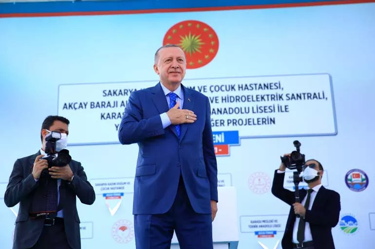 Erdoğan, Sakarya Kadın Doğum ve Çocuk Hastanesi ve yapımı tamamlanan projelerin açılışında konuştu