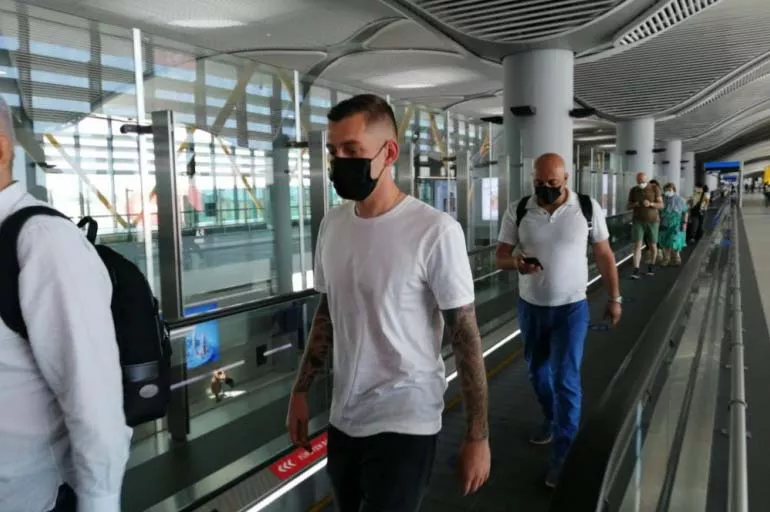 Galatasaray'ın yeni transferi Cicaldau İstanbul'a geldi