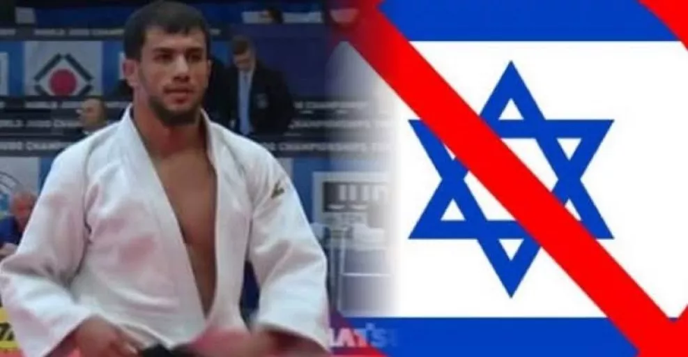 İsrailli rakibi reddeden Cezayirli Judocu olimpiyattan çekildi