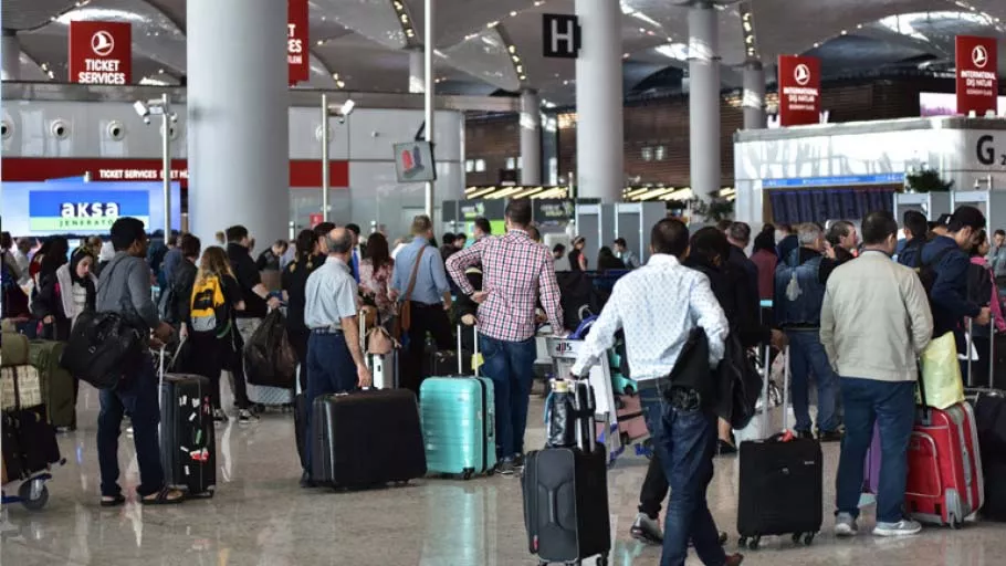 İstanbul Havalimanı'nda Kurban Bayramı hareketliliği