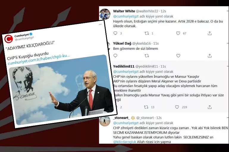 Kılıçdaroğlu'nun adaylık ihtimali CHP seçmenini çıldırtmaya yetti