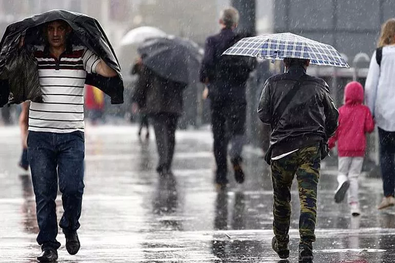 Meteoroloji, Marmara'da sağanak yağış uyarısı yaptı