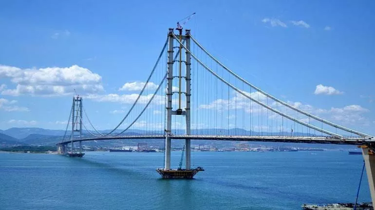 Osmangazi Köprüsü Temmuz'da rekor kırdı