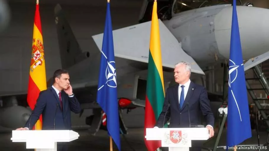 Rus savaş uçağı İspanya ve Litvanya liderlerini korkuttu