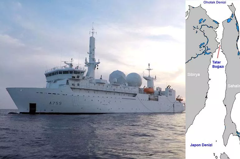 Rusya: Fransız istihbarat gemisini takip ediyoruz