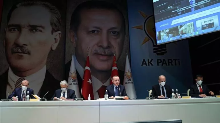 Son Dakika: AK Parti MKYK Cumhurbaşkanı Erdoğan başkanlığında toplandı