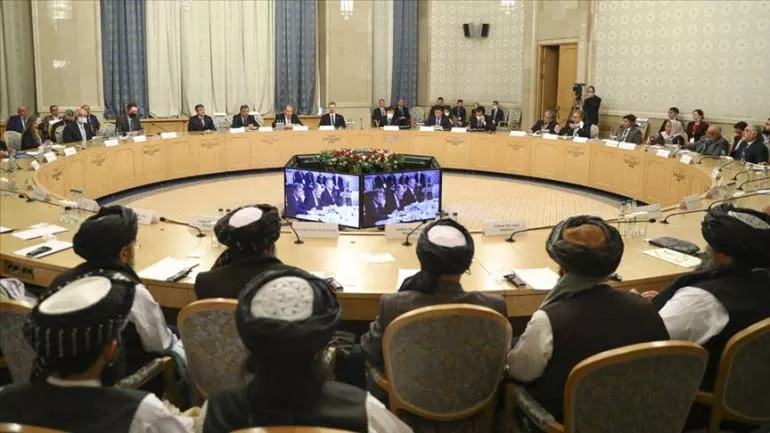 Moskova'da bulunan Taliban heyeti: Kabil'deki hükümet ile görüşüyoruz