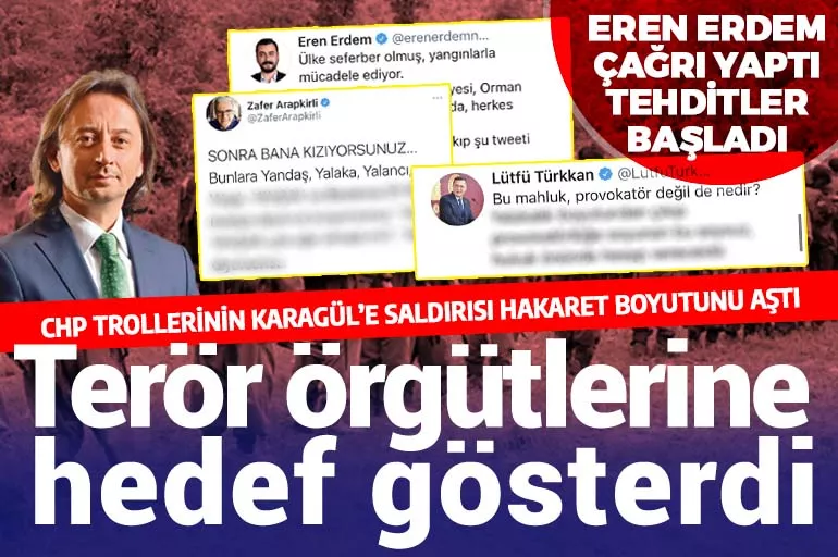 CHP trollerinin Karagül’e saldırısı hakaret boyutunu aştı!