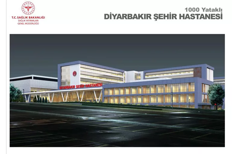 Diyarbakır'da yeni bir sağlık üssü yükseliyor: Diyarbakır Şehir Hastanesi