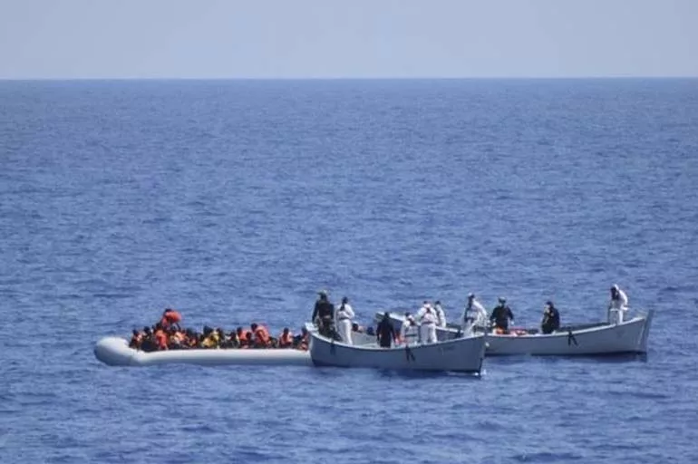 Fas kıyılarında 30 düzensiz göçmen kurtarıldı