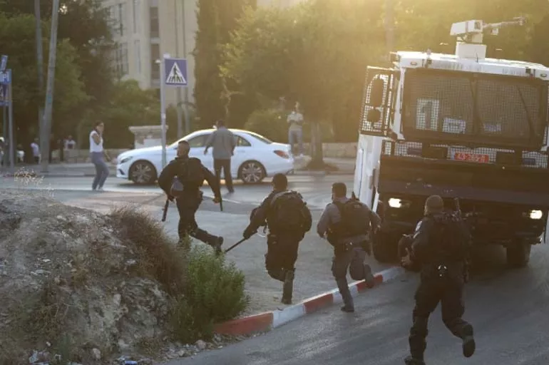 İsrail polisinden Filistinlilere sert müdahale