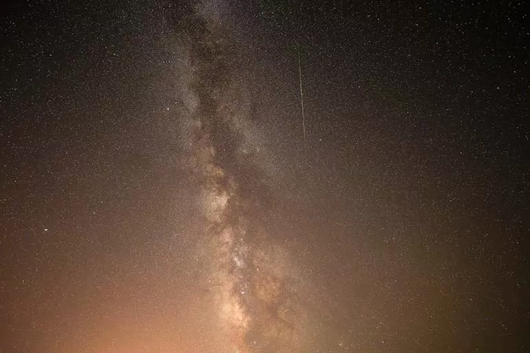 İzmir'de Perseid meteor yağmuru gözlemlendi