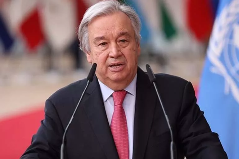 Son dakika! BM Genel Sekreteri Guterres'ten Afganistan'da teröre karşı birlik olma çağrısı