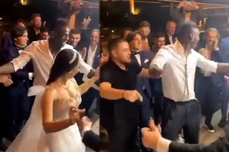 Balotelli Adana'da düğüne gitti çiftetelli oynadı!