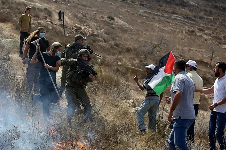 Batı Şeria'da Yahudi yerleşimciler Filistinlilerin keçilerini bıçakladı