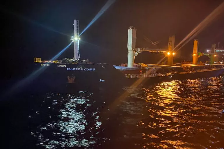 Çanakkale Boğazı açıklarında korkutan gemi kazası