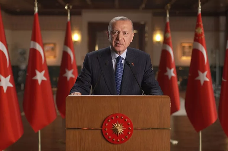 Cumhurbaşkanı Erdoğan, Birleşmiş Milletler (BM) Yüksek Düzeyli Enerji Diyaloğu Toplantısı'na video mesaj gönderdi
