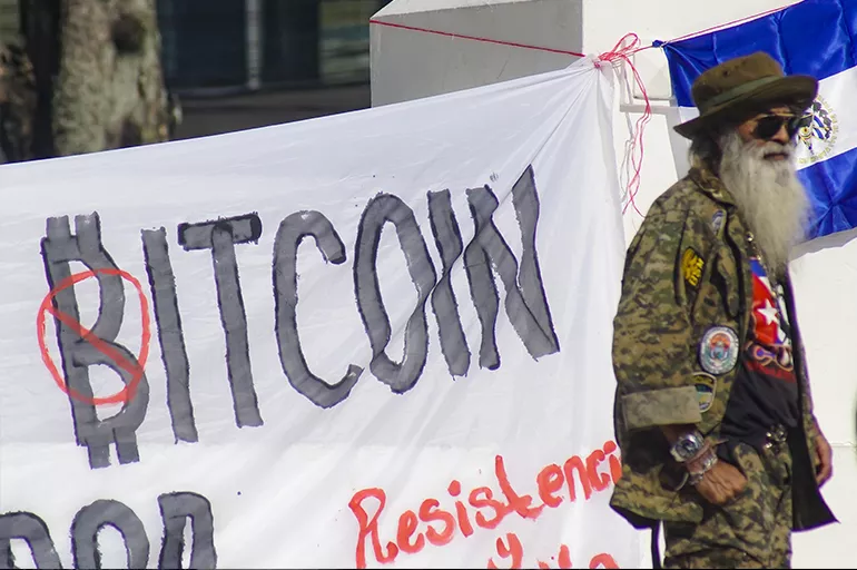 El Salvador'da Bitcoin isyanı!