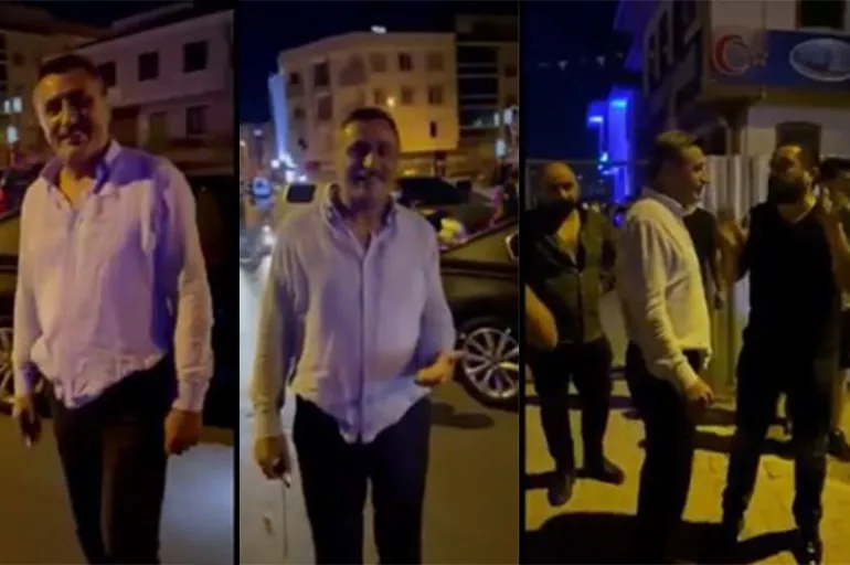 Esenyurt Belediye Başkan Yardımcısının alkollü hali vatandaşları isyan ettirdi