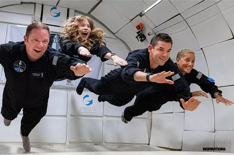 Inspiration4: Dünya devi SpaceX'ten 4 şanslı kişiye yörüngede seyahat