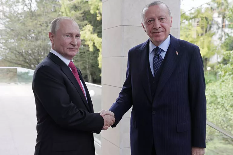 Putin görüşmenin ardından Erdoğan'a teşekkür etti