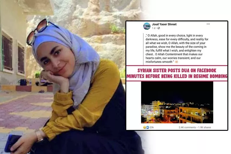 Rejim, İdlib'de bir genç kızı daha öldürdü: 21 yaşındaki Yasir'in son duası