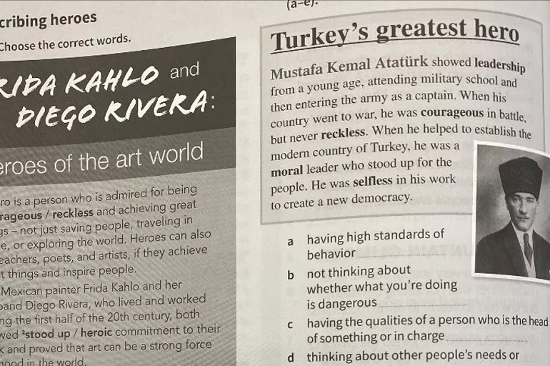 Rum Eğitim Bakanlığından küstah genelge: Kitabın Atatürk sayfasını yırtın
