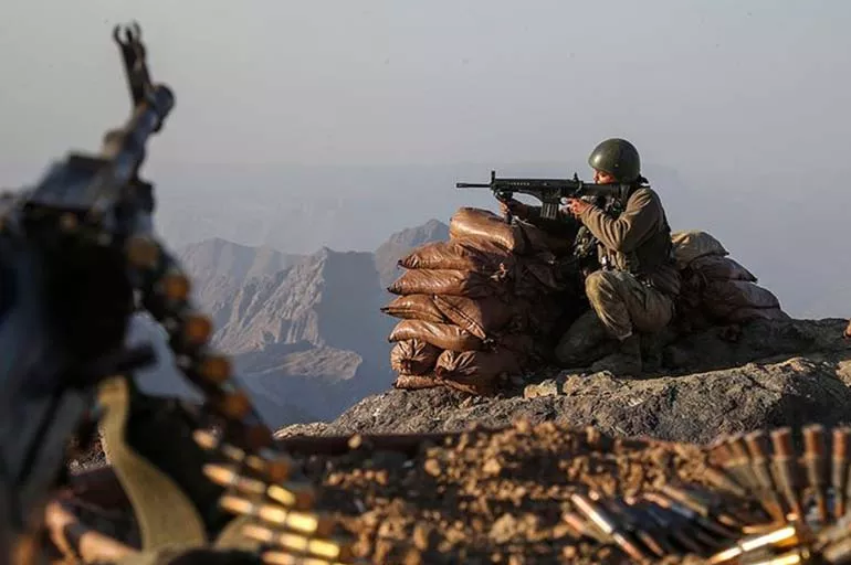 Son dakika: TSK, Pençe Kaplan bölgesinde 2 PKK'lı teröristi imha etti