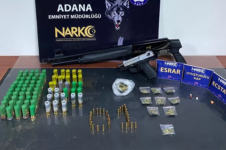 Adana'da uyuşturucuya "Narko 01" darbesi