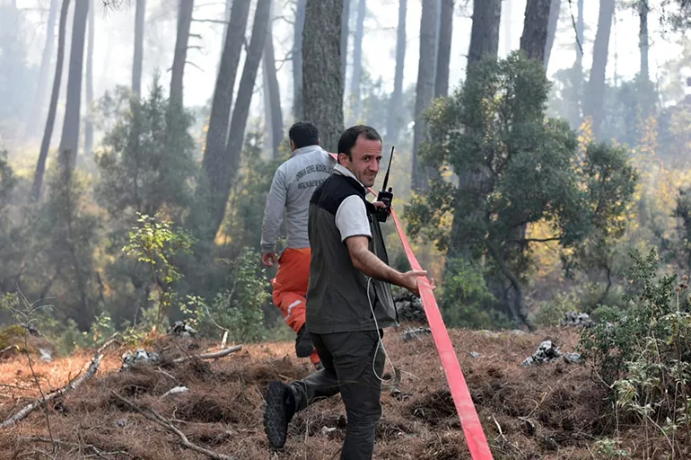 Antalya'da orman yangını çıkaran 7 Rus turist tutuklandı