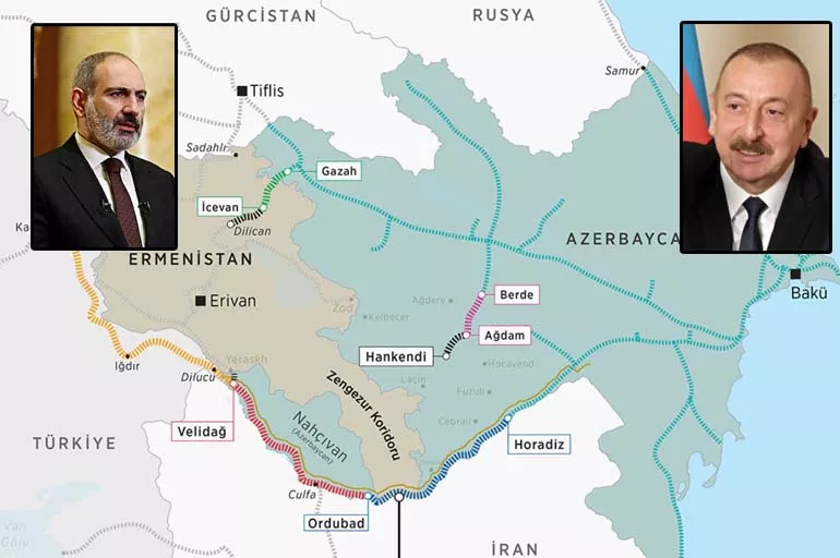 Azerbaycan ile Ermenistan sınırları yeniden çiziliyor: Anlaşma 9 Kasım'da