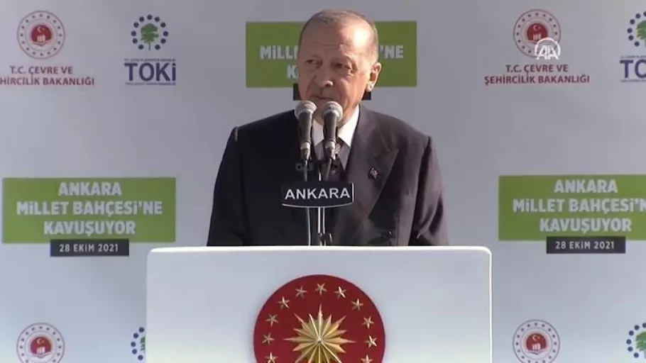 Cumhurbaşkanı Erdoğan'dan İstanbul'a yeni millet bahçesi müjdesi