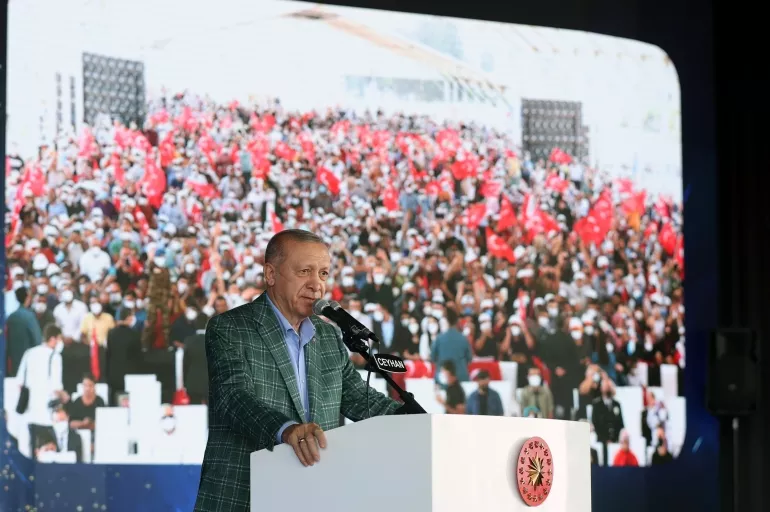 Cumhurbaşkanı Erdoğan'ın unutamadığı pankart: Hala hatırımdadır