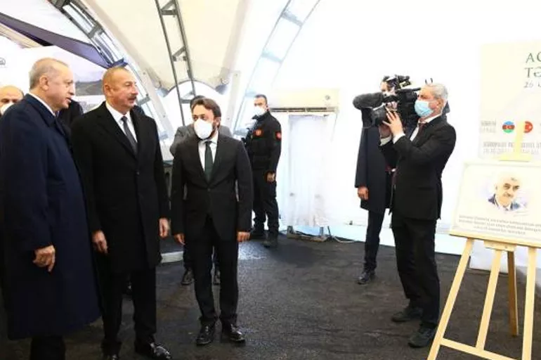 Cumhurbaşkanı Erdoğan ve Aliyev, Özdemir Bayraktar'ı yad etti