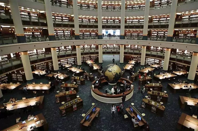 Cumhurbaşkanlığı Millet Kütüphanesi 24 saat hizmet vermeye başladı